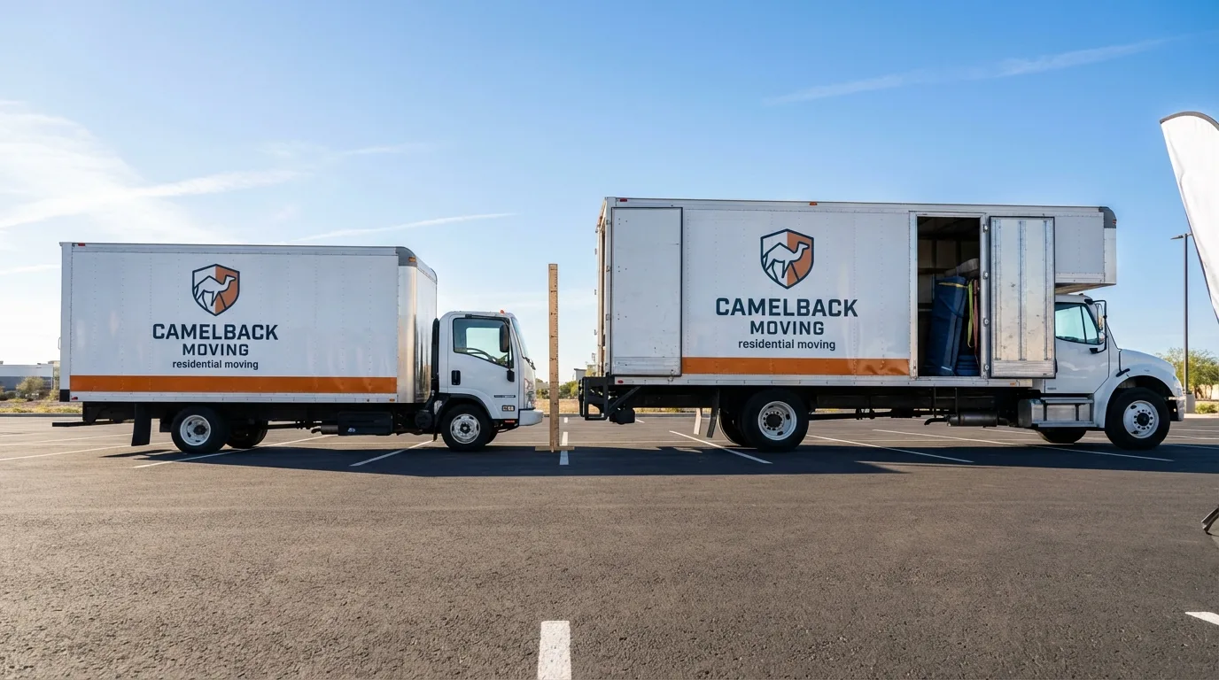 Moving truck size capacity guide in Huachuca City